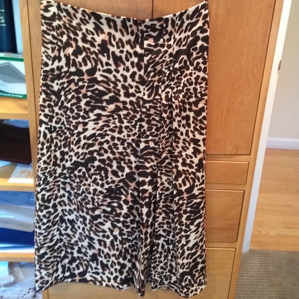 Animal print skirt from ZARA